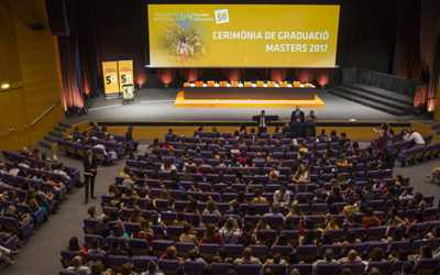 Comeva, presente en la ceremonia de graduación de masters de la Facultad de Economía