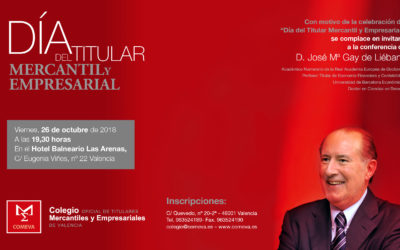 El Colegio de la Empresa cumple 115 años con una conferencia de Gay de Liébana el 26 de octubre