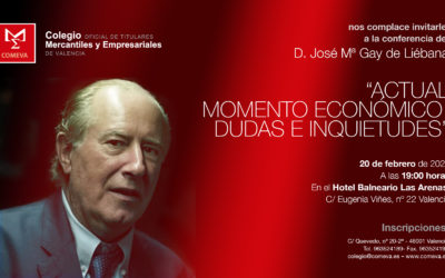 Comeva acoge una conferencia del reconocido economista Gay de Liébana